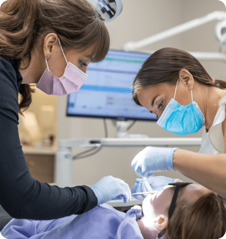 doctor smiling with patient
